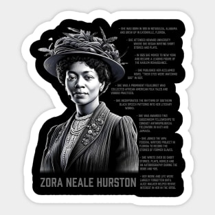 Zora Neale Hurston Sticker